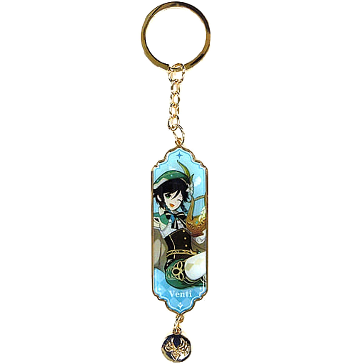 Genshin Venti Windborne Bard Keychain Keychains [USED]