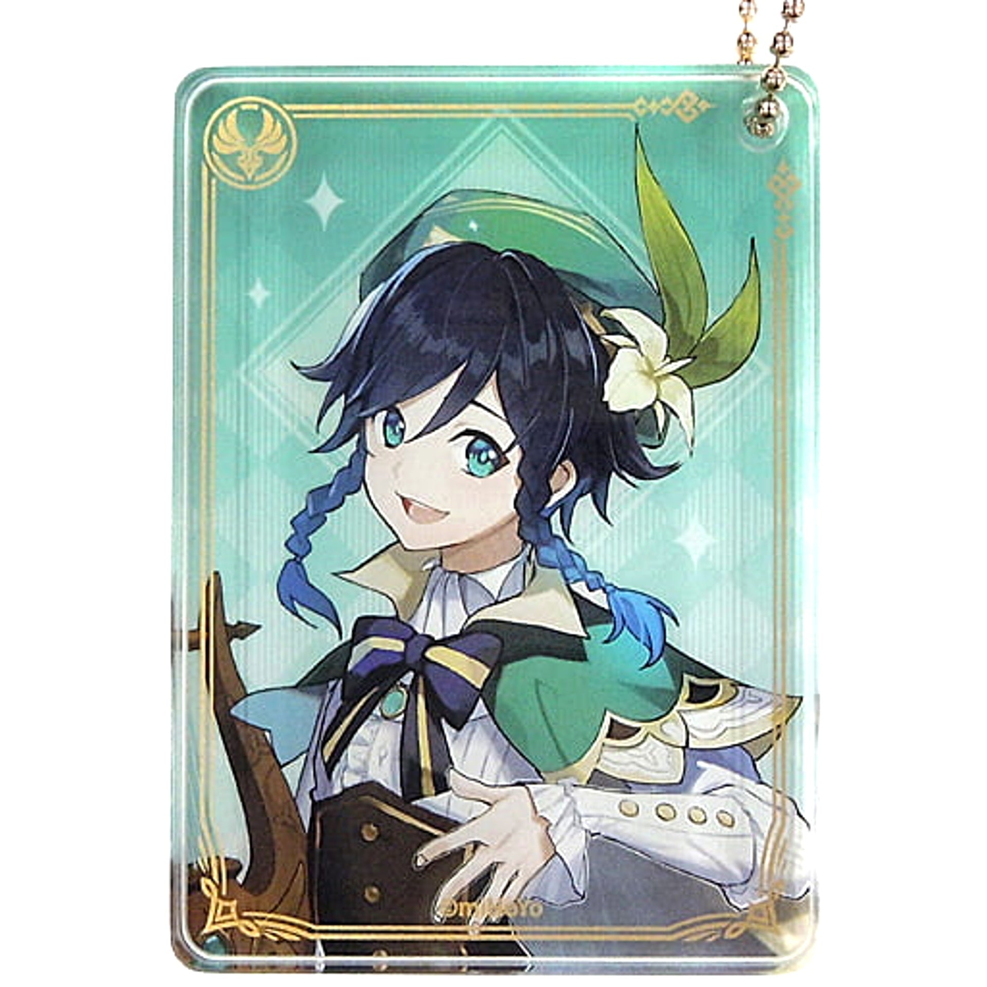 Genshin Venti Acrylic Korotta Acrylic Plate Keychain Acrylic Stands [USED]