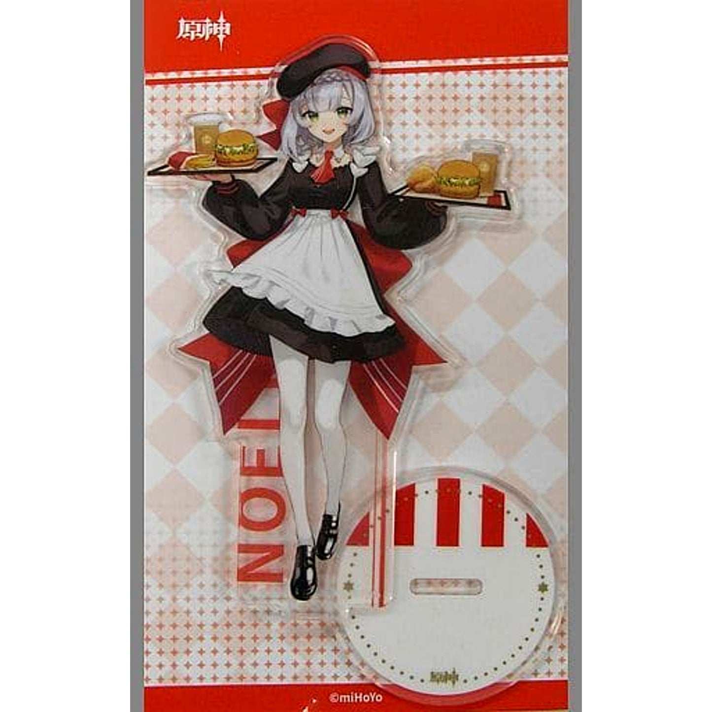 Noelle Genshin Impact KFC Kentucky Fried Chicken Acrylic Stand No KFC Logo China Exclusive [USED]