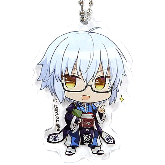 Touhou Project Rinnosuke Morichika 2021 Acrylic Keychain Gensokyo SD Collection 2-A Silver Atre Akihabara Hakurei Shrine Spring Festival 2021 Exclusive Keychains [USED]