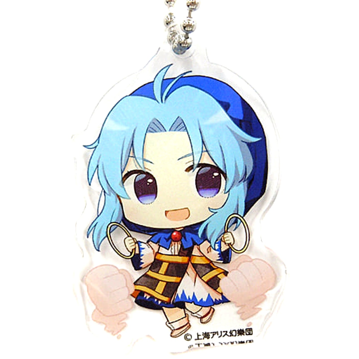 Touhou Project Ichirin Kumoi Unzan Acrylic Keychain Gensokyo SD Collection 2-B Blue Atre Akihabara Hakurei Shrine Spring Festival 2021 Exclusive Keychains [USED]
