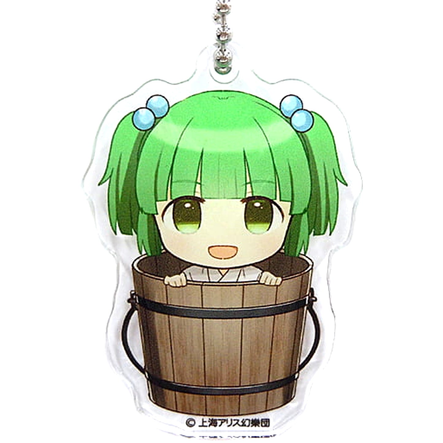 Touhou Project Kisume Acrylic Keychain Gensokyo SD Collection 2-E Violet Atre Akihabara Hakurei Shrine Spring Festival 2021 Exclusive Keychains [USED]