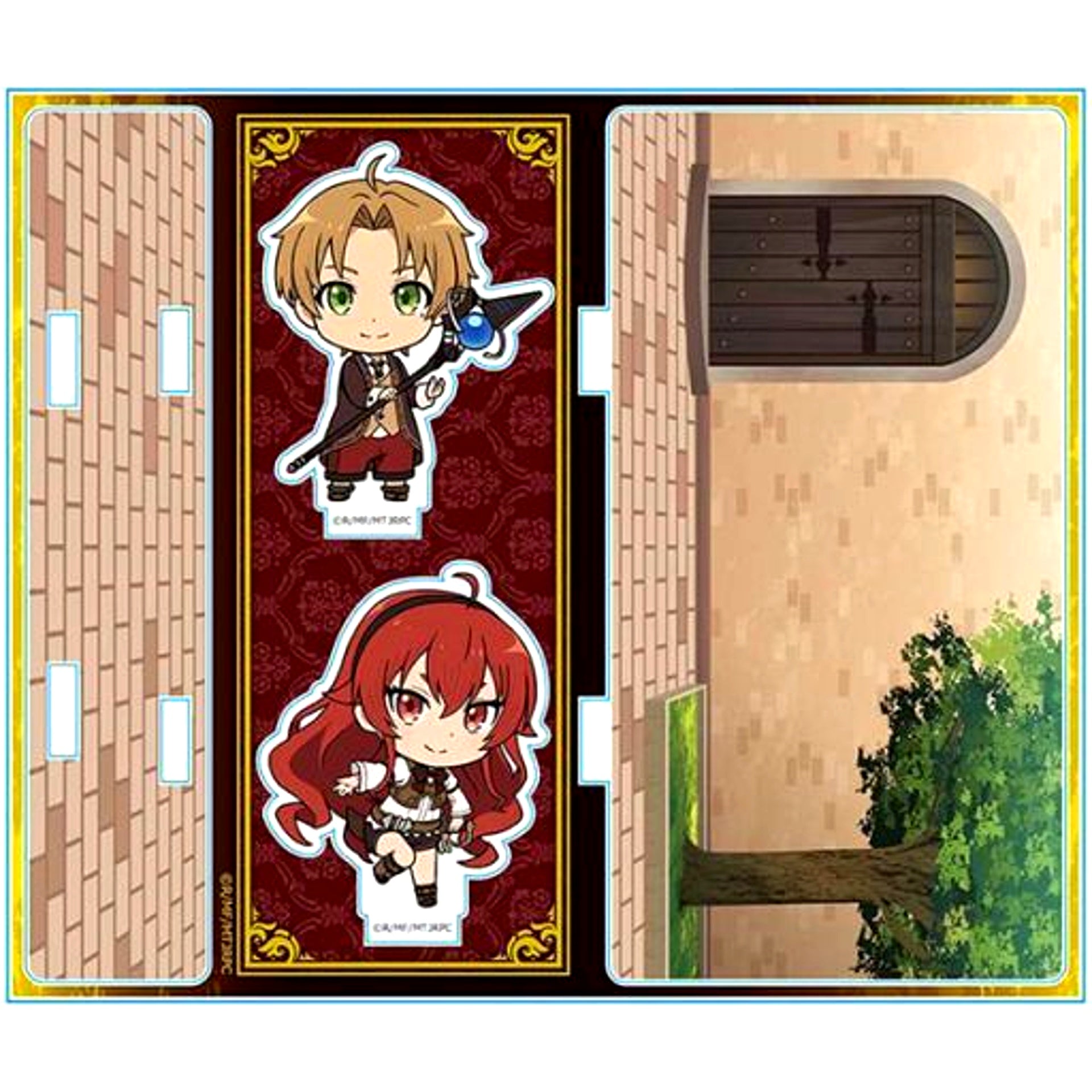 Rudeus & Eris A. Acrylic Diorama Mushoku Tensei Jobless Reincarnation [USED]