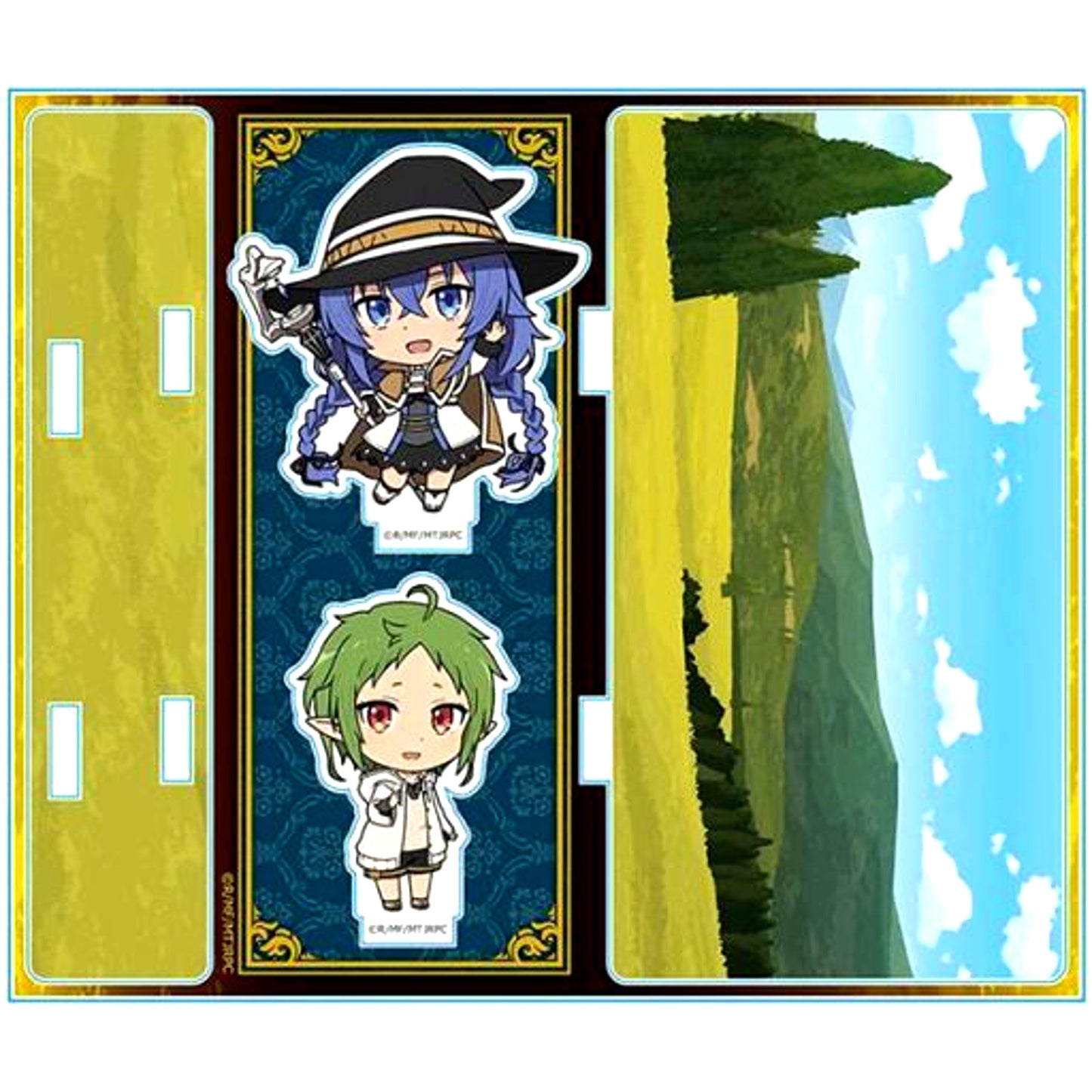 Roxy & Sylphiette B. Acrylic Diorama Mushoku Tensei Jobless Reincarnation [USED]