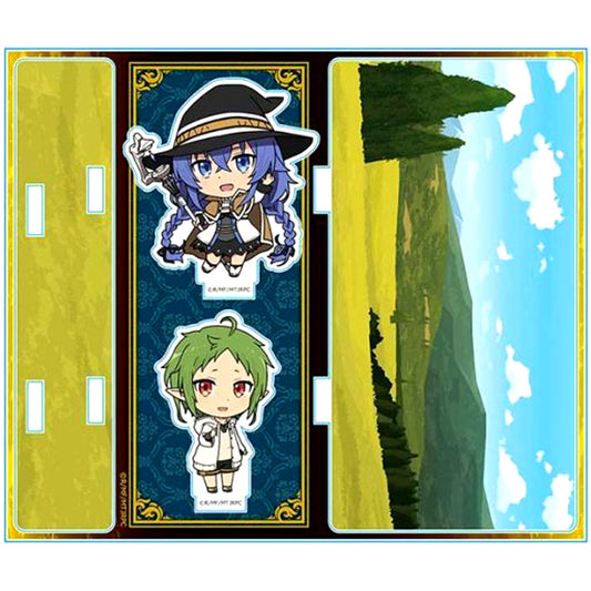 Roxy & Sylphiette B. Acrylic Diorama Mushoku Tensei Jobless Reincarnation [USED]