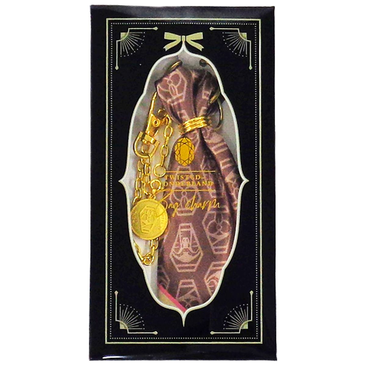 Kalim Al-Asim Disney: Twisted-Wonderland Valentine's Day Gifts Bag Charm Coin Motif & Scarf Charm [USED]