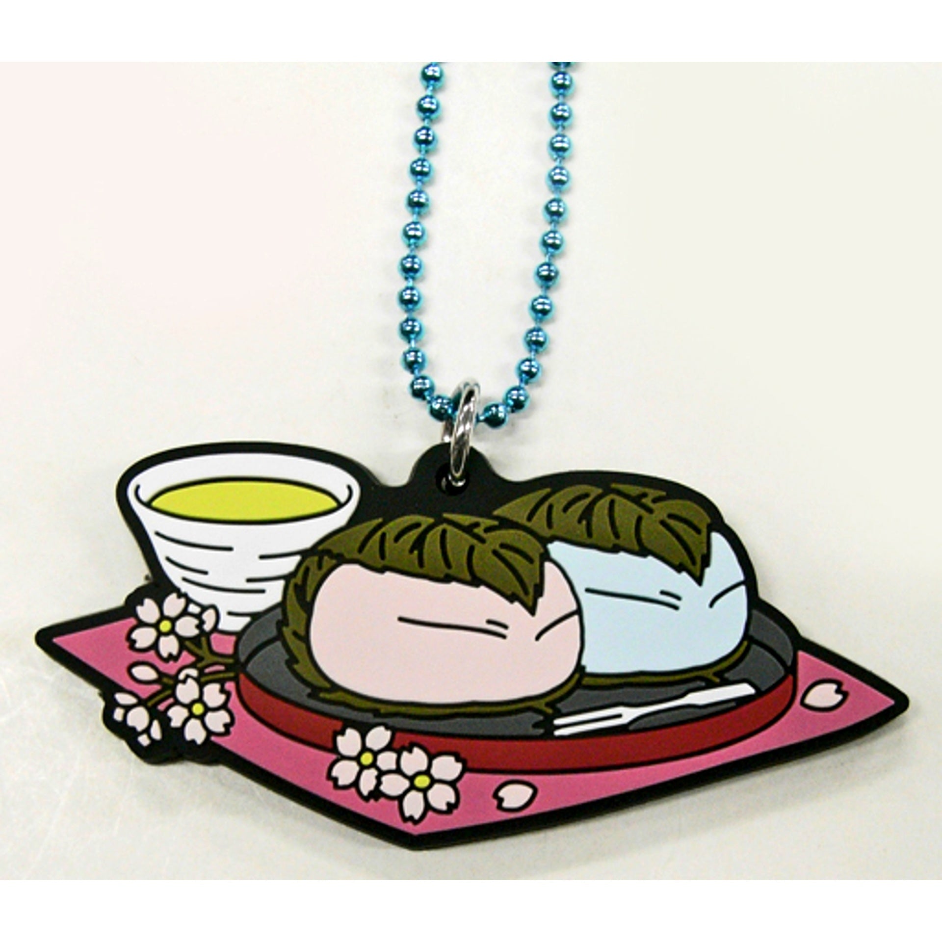 Rimuru Sakuramochi F Prize Rubber Charm Kyun Chara Illustrations Ichiban Kuji That Time I Got Reincarnated as a Slime Wamakoku [USED]