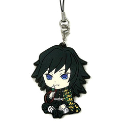 Demon Slayer: Kimetsu no Yaiba Giyu Tomiokau Break time Ver. Ichiban Kuji Kisatsu no Kokorozashi Rubber Charm Kyunchara Illustrations Prize F [USED]