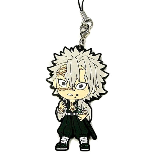 Demon Slayer: Kimetsu no Yaiba Sanemi Shinazugawa Ichiban Kuji Kisatsu no Kokorozashi Rubber Charm Break time Ver. Prize F [USED]