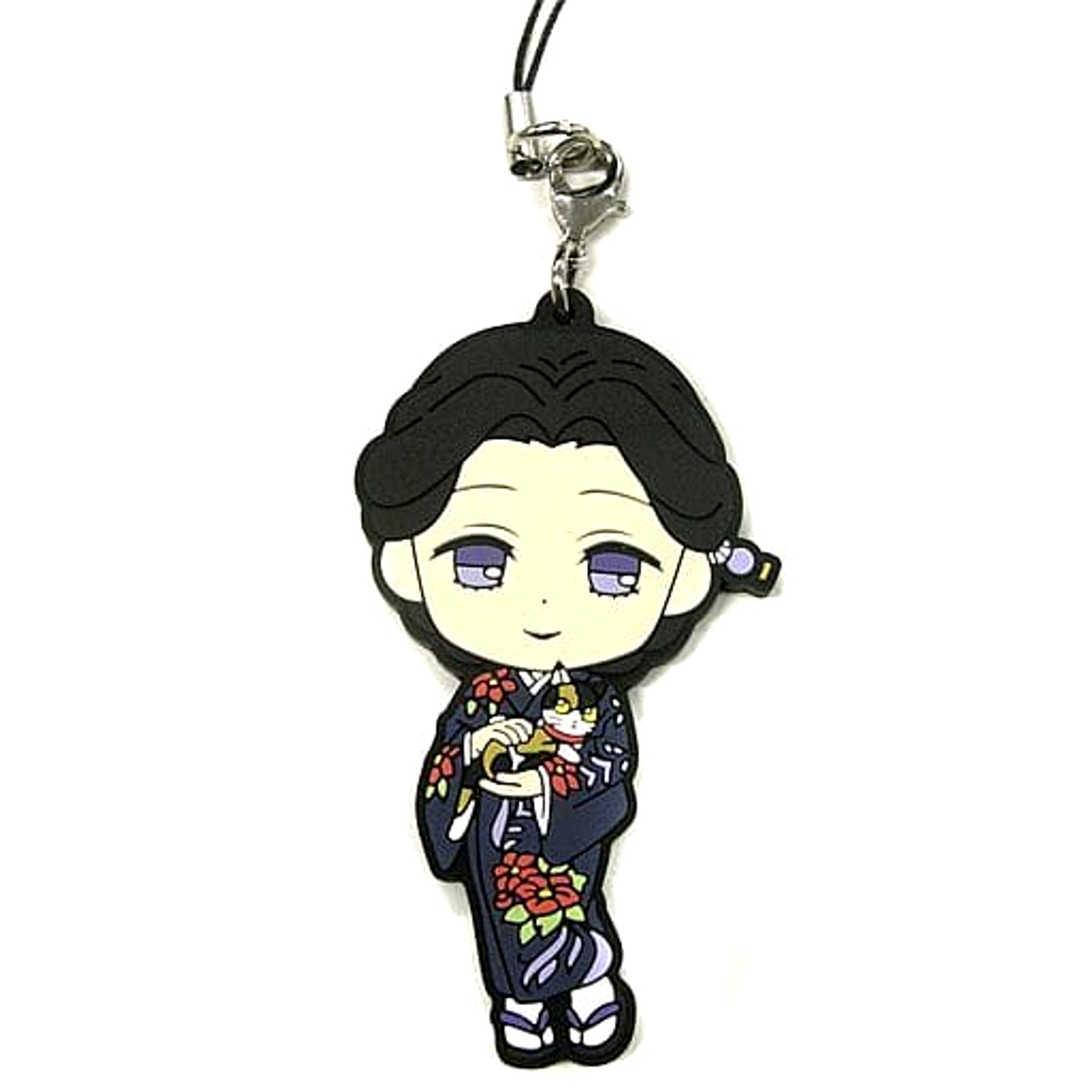 Demon Slayer: Kimetsu no Yaiba Tamayo Break time Ver. Ichiban Kuji Kisatsu no Kokorozashi Rubber Charm Kyunchara Illustrations Prize F [USED]