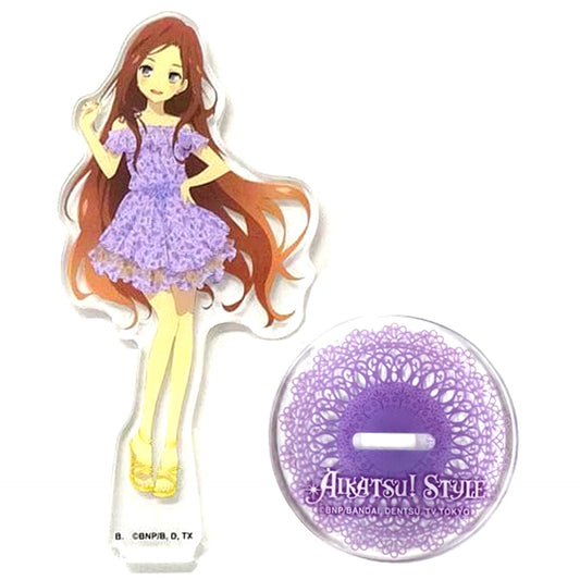 Yozora Kasumi Paisley Chiffon Coord Ver. Acrylic Stand Aikatsu Stars! Aikatsu! Style for Lady [USED]