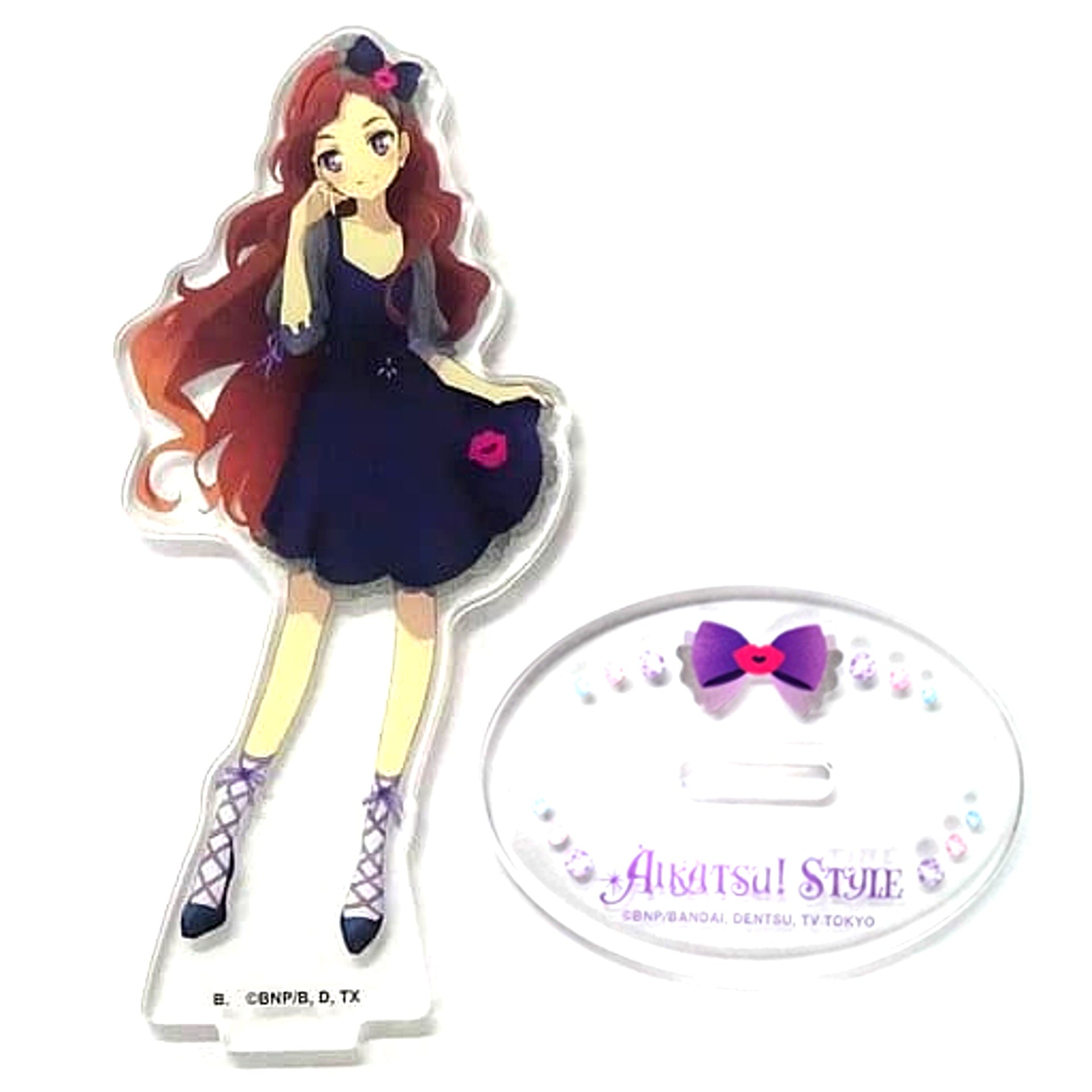 Yozora Kasumi Dot Tulle Coord Ver. Acrylic Stand Aikatsu Stars! Aikatsu! Style for Lady [USED]