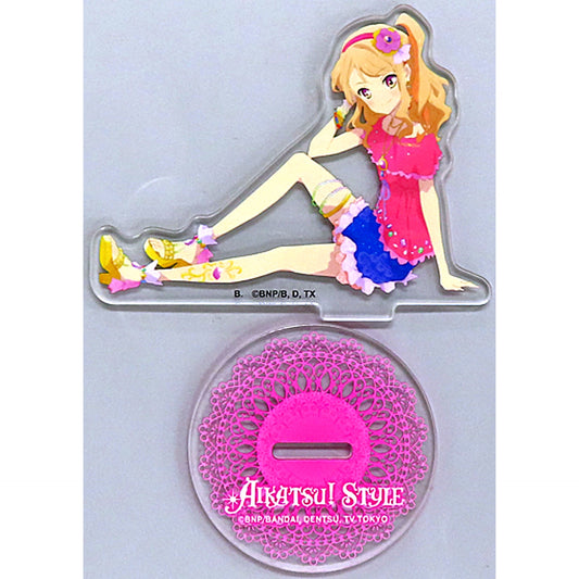 Mahiru Kasumi Cutwork Coord Ver. Acrylic Stand Aikatsu Stars! Aikatsu! Style for Lady [USED]