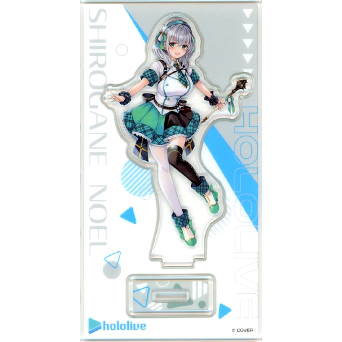 Shirogane Noel Single Original Acrylic Stand Virtual YouTuber Hololive x FamilyMart 2nd [USED]