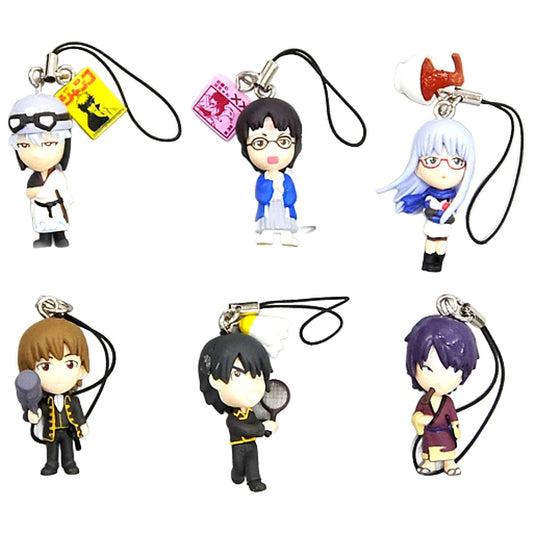 Gintama Gintoki Sakata & Others Gintama Swing 2 All 6 Types Set Keychains [USED]