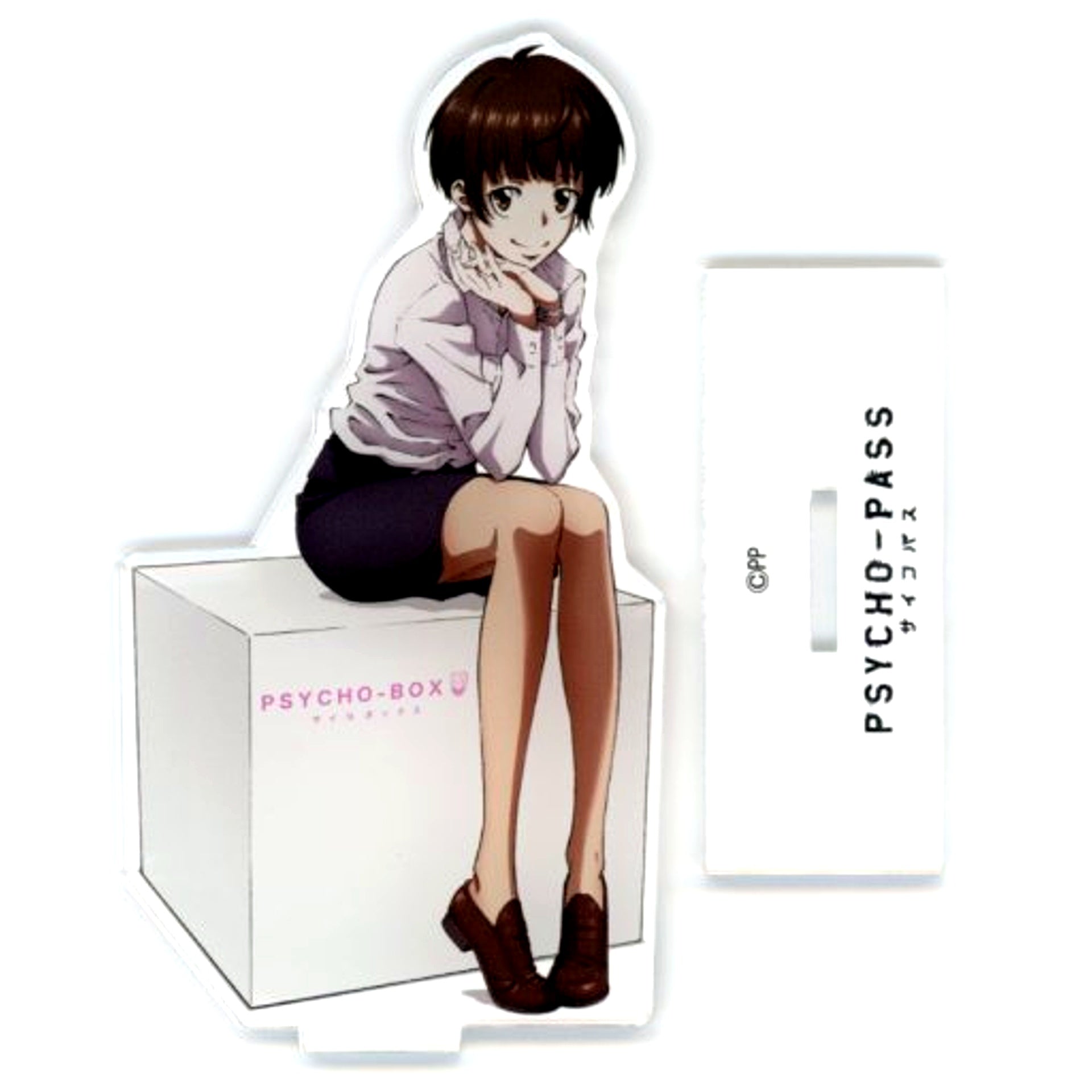 Akane Tsunemori Production I.G Illustration Acrylic Stand PSYCHO-PASS PSYCHO-BOX Limited [USED]