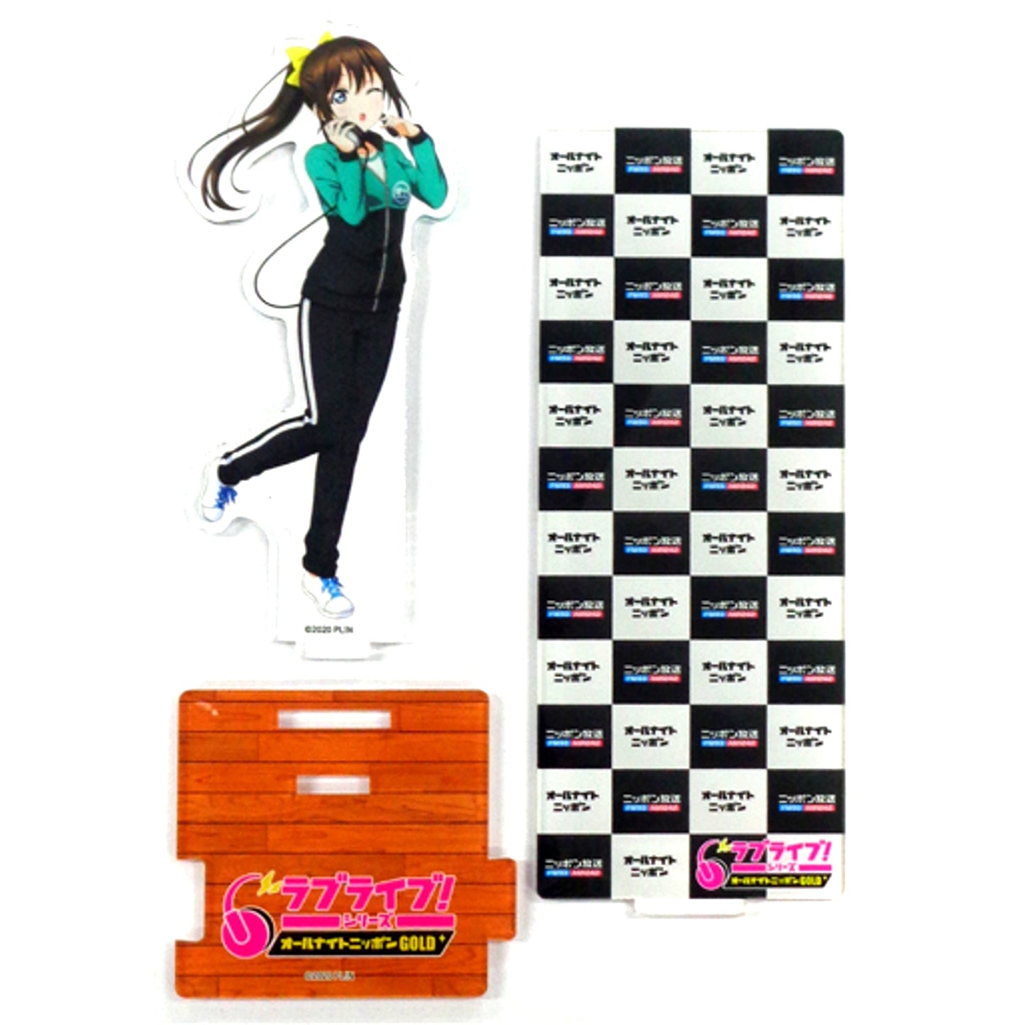 Shizuku Osaka Acrylic Stand Love Live! Series All Night Nippon GOLD Nijigasaki High School Idol Club [USED]