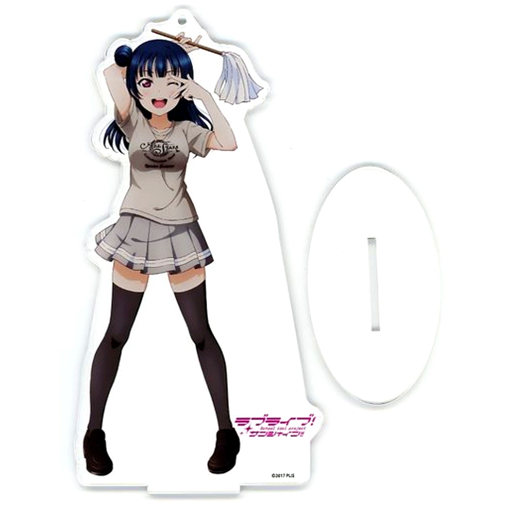 Yoshiko Tsushima Big Acrylic Stand Gamers Odaiba Store Ver. Love Live! Sunshine!! [USED]