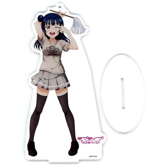 Yoshiko Tsushima Big Acrylic Stand Gamers Odaiba Store Ver. Love Live! Sunshine!! [USED]