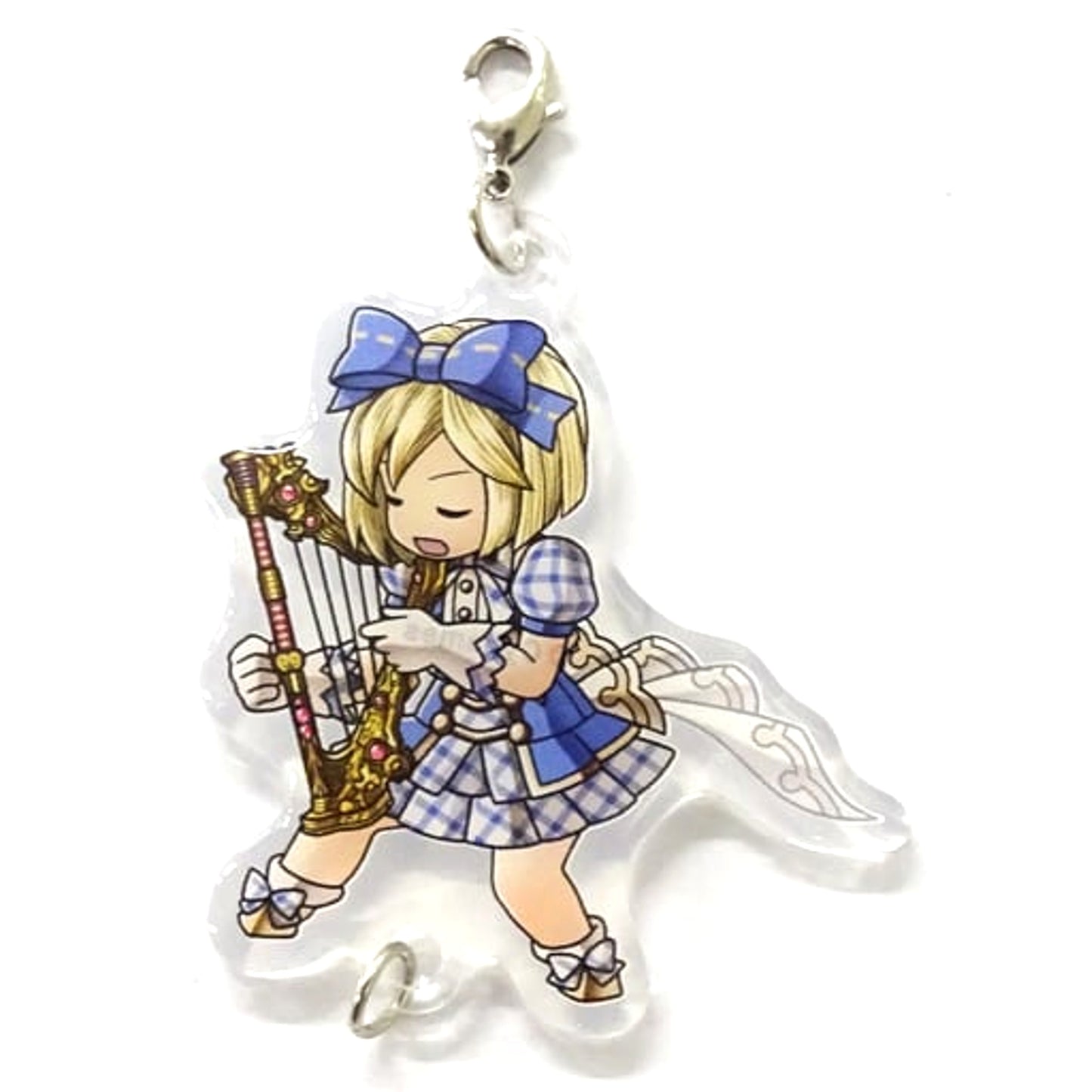 Granblue Fantasy Djeeta Playing Harp Idol Skin Djeeta Acrylic Charms Charm [USED]