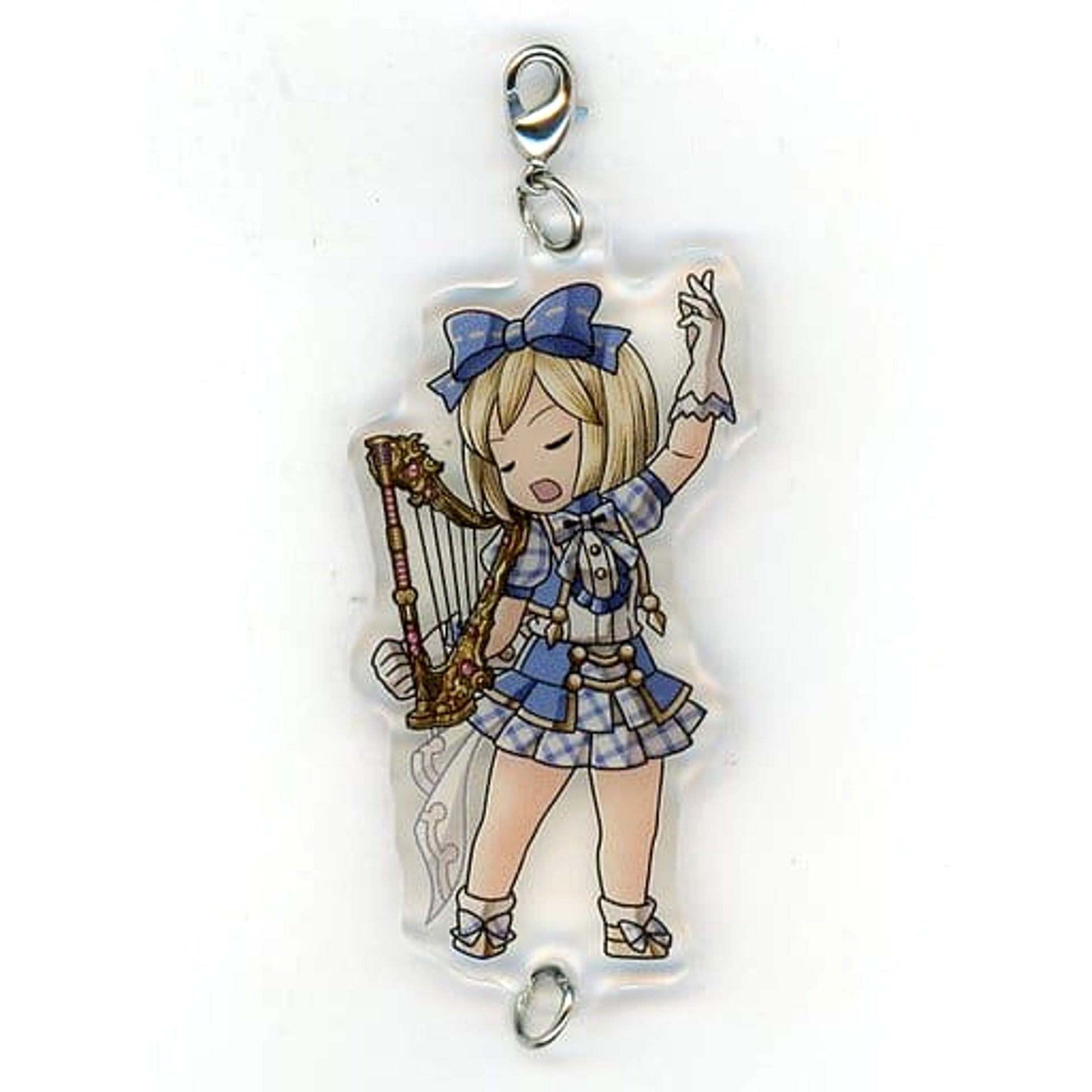 Granblue Fantasy Djeeta Holding Harp One-Handed Idol Skin Djeeta Acrylic Charms Charm [USED]