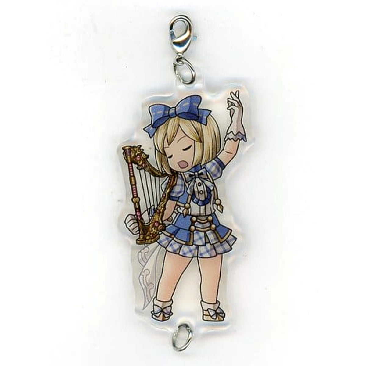 Granblue Fantasy Djeeta Holding Harp One-Handed Idol Skin Djeeta Acrylic Charms Charm [USED]