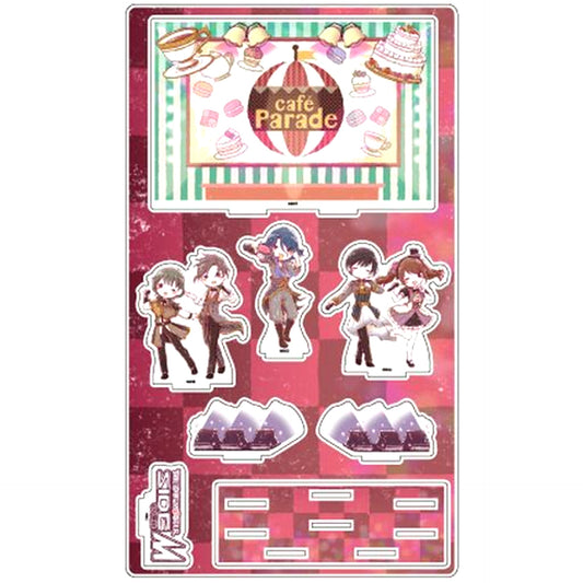 Cafe Parade The Idolm@ster SideM Premium Acrylic Diorama Plate GraffArt Design [USED]
