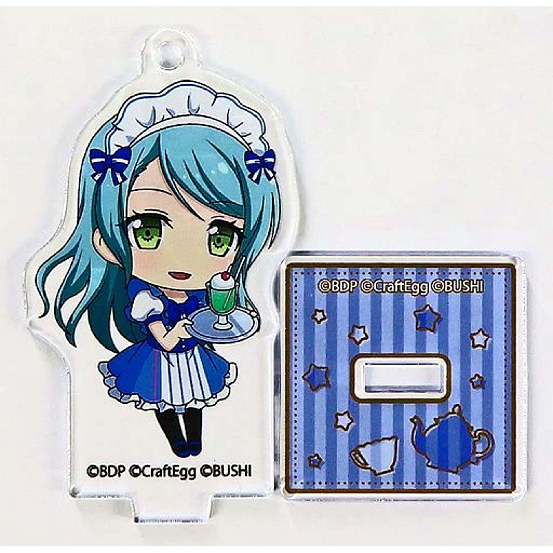 Sayo Hikawa BanG Dream! Girls Band Party! x Lawson Loppi HMV & BOOKS online Limited Mini Acrylic Stand Mascot [USED]