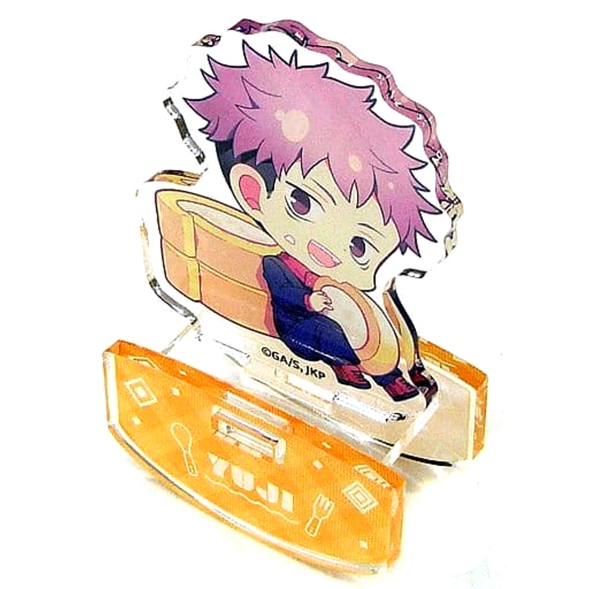 Jujutsu Kaisen x Lawson Yuji Itadori Bobble Acrylic Stand Loppi HMV&BOOKS online Exclusive Acrylic Stands [USED]