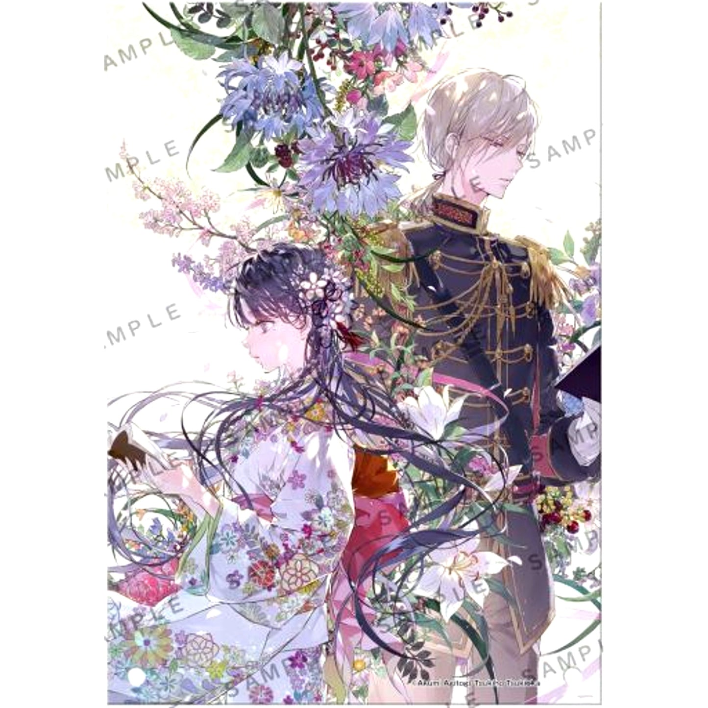 Kiyoka Kudo & Miyo Saimori Acrylic Art Panel B5 My Happy Marriage [USED]