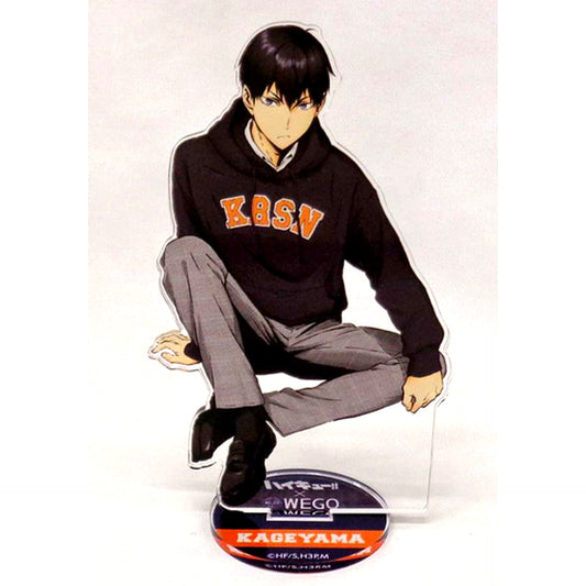 Tobio Kageyama Newly Drawn Acrylic Stand Haikyu!! x WEGO [USED]