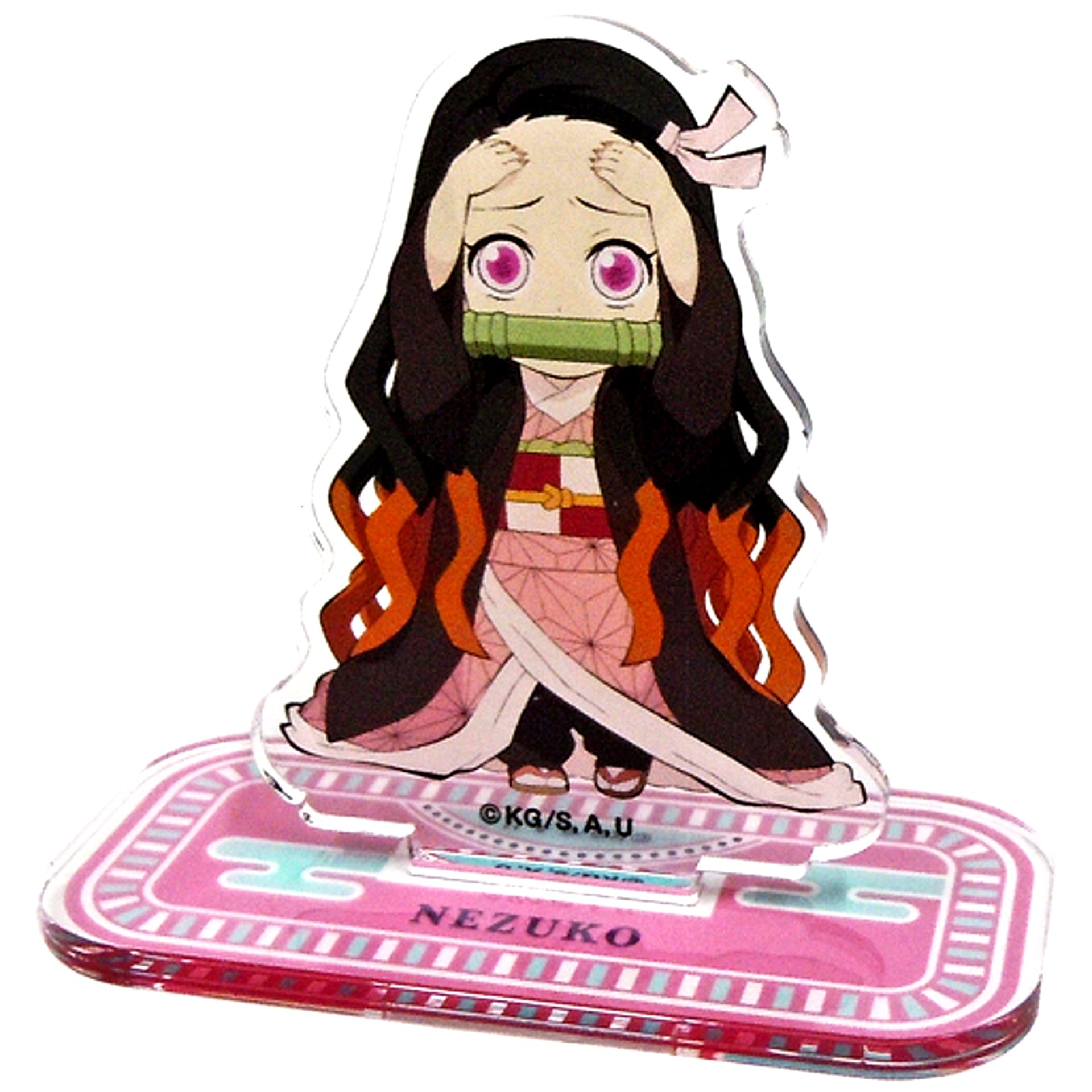Nezuko Kamado Demon Slayer Kimetsu no Yaiba Mugen Train Random Acrylic Mascot [USED]