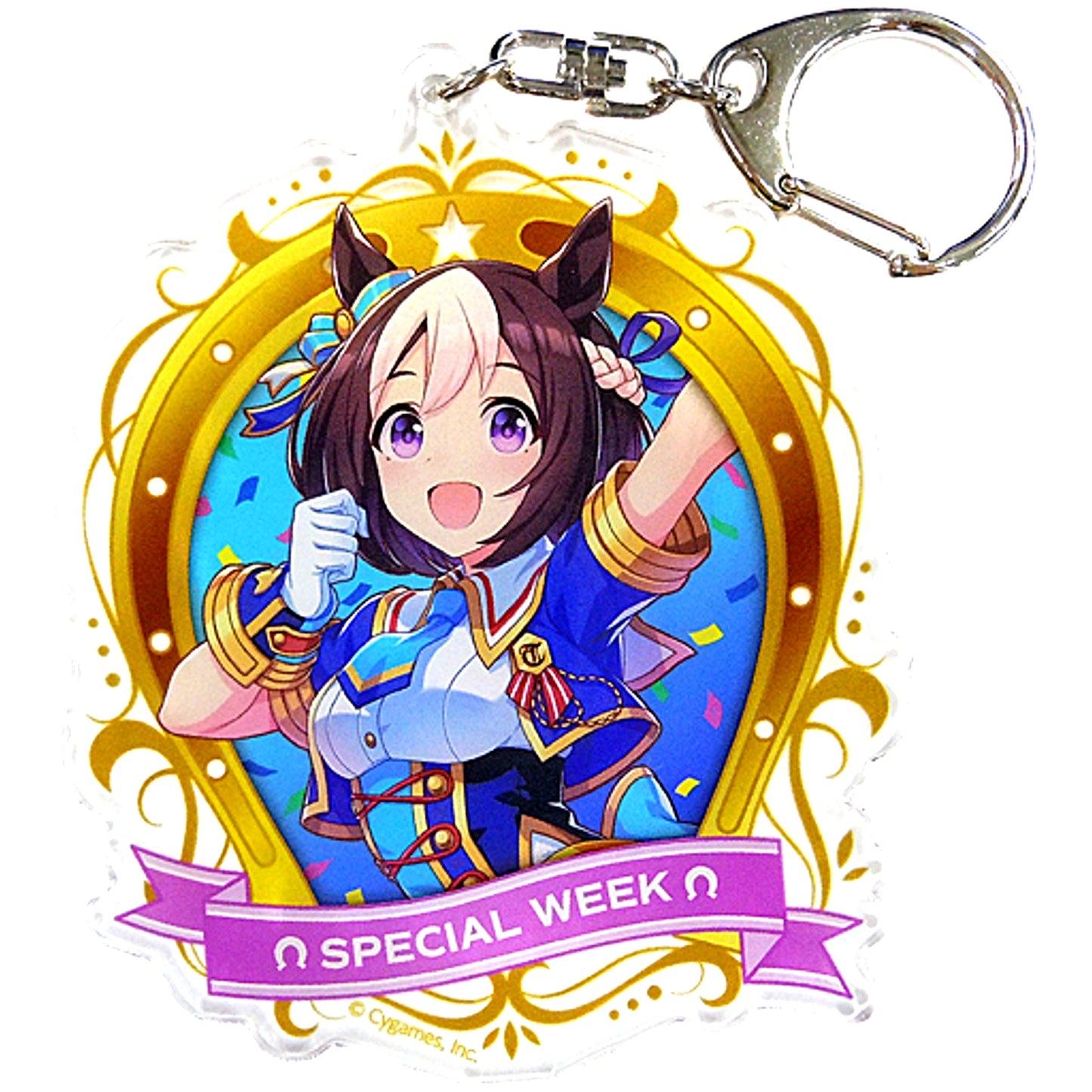 Special Week Umamusume Pretty Derby Official Acrylic Keychain 3rd EVENT Ver. WINNING DREAM STAGE [USED]