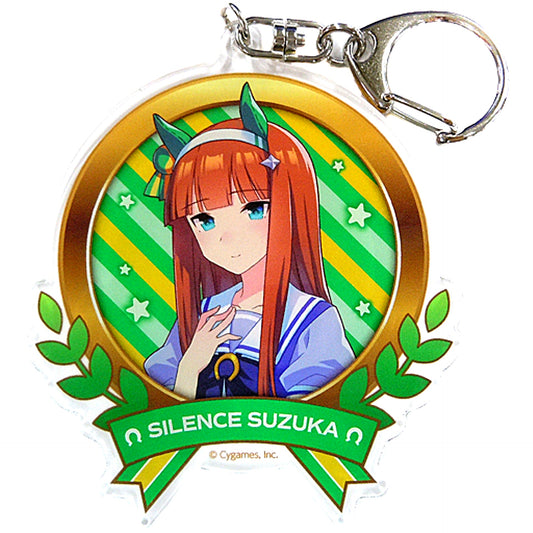 Silence Suzuka Umamusume Pretty Derby Official Acrylic Keychain Uniform Ver. 3rd EVENT WINNING DREAM STAGE [USED]