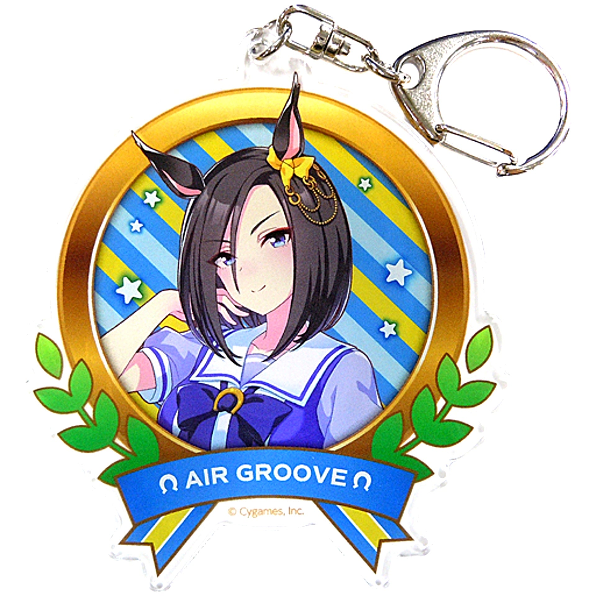 Air Groove Uma Musume Pretty Derby 3rd EVENT WINNING DREAM STAGE Official Acrylic Keychain School Uniform Ver. [USED]