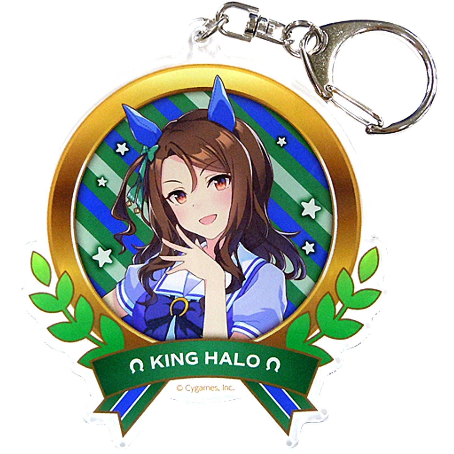 King Halo Umamusume Pretty Derby Official Acrylic Keychain Uniform Ver. 3rd EVENT WINNING DREAM STAGE [USED]