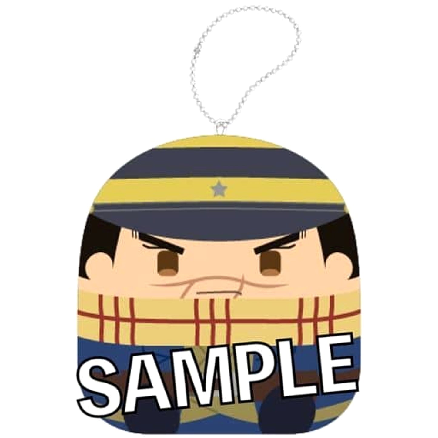 Golden Kamuy Saichi Sugimoto Boo Cushion Keychain Keychains [USED]