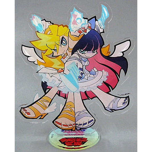 Panty & Stocking with Garterbelt Panty Stocking Acrylic Stand Trigger Good Smile Company Hiroyuki Imaishi's World Gurren Lagann, Kill la Kill, Promare Exclusive Acrylic Stands [USED]