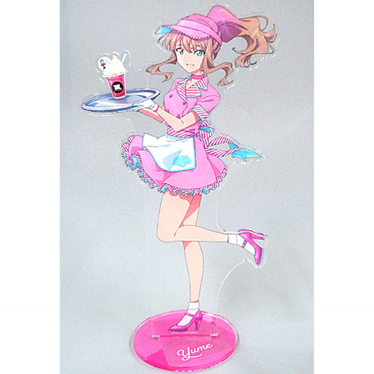 Yume Minami Large Acrylic Stand Cafe Ver. SSSS.Dynazenon x Sweets Paradise [USED]