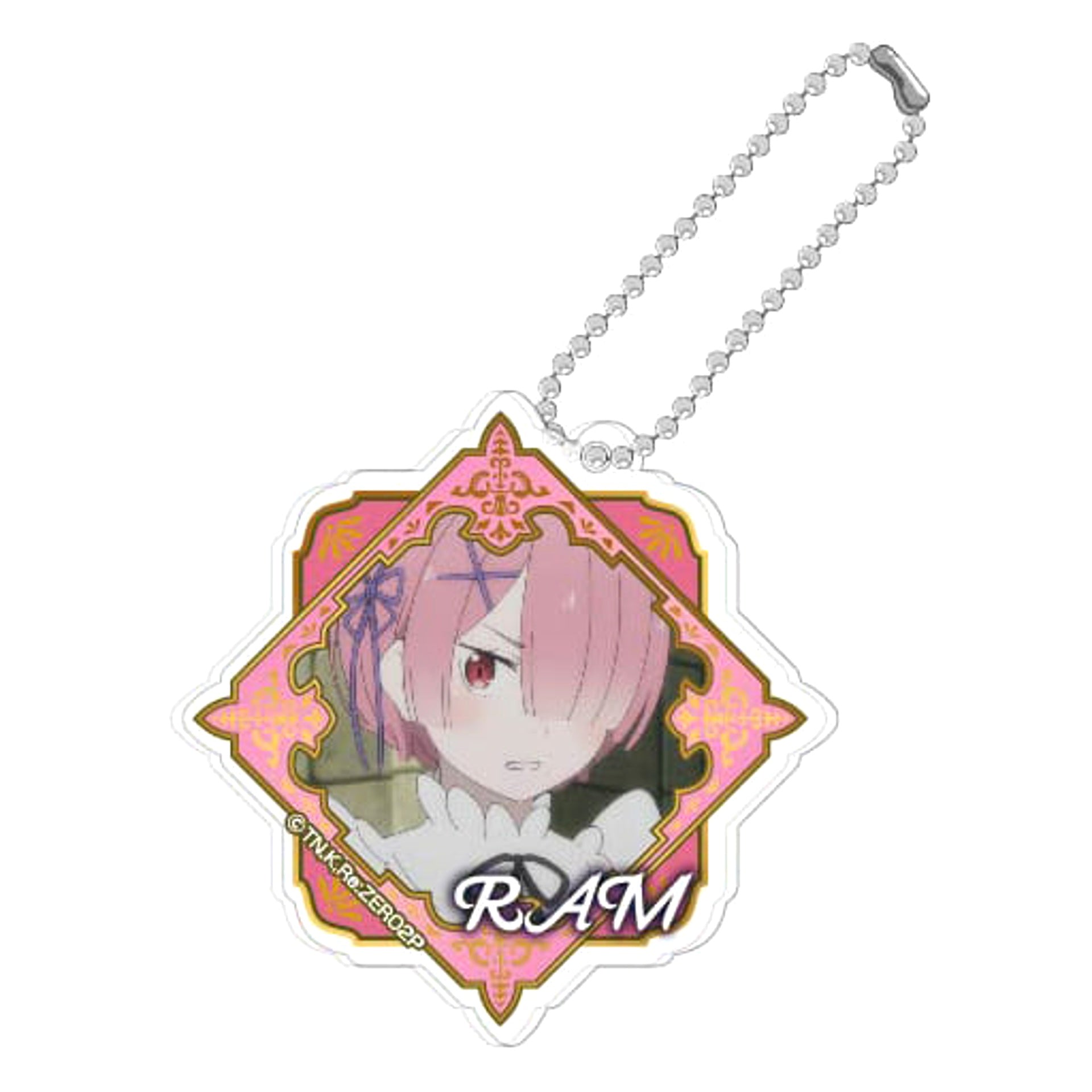 Re:ZERO -Starting Life in Another World- Ram E Decofure Acrylic Keychain Vol.3 Ram BOX Keychains [USED]