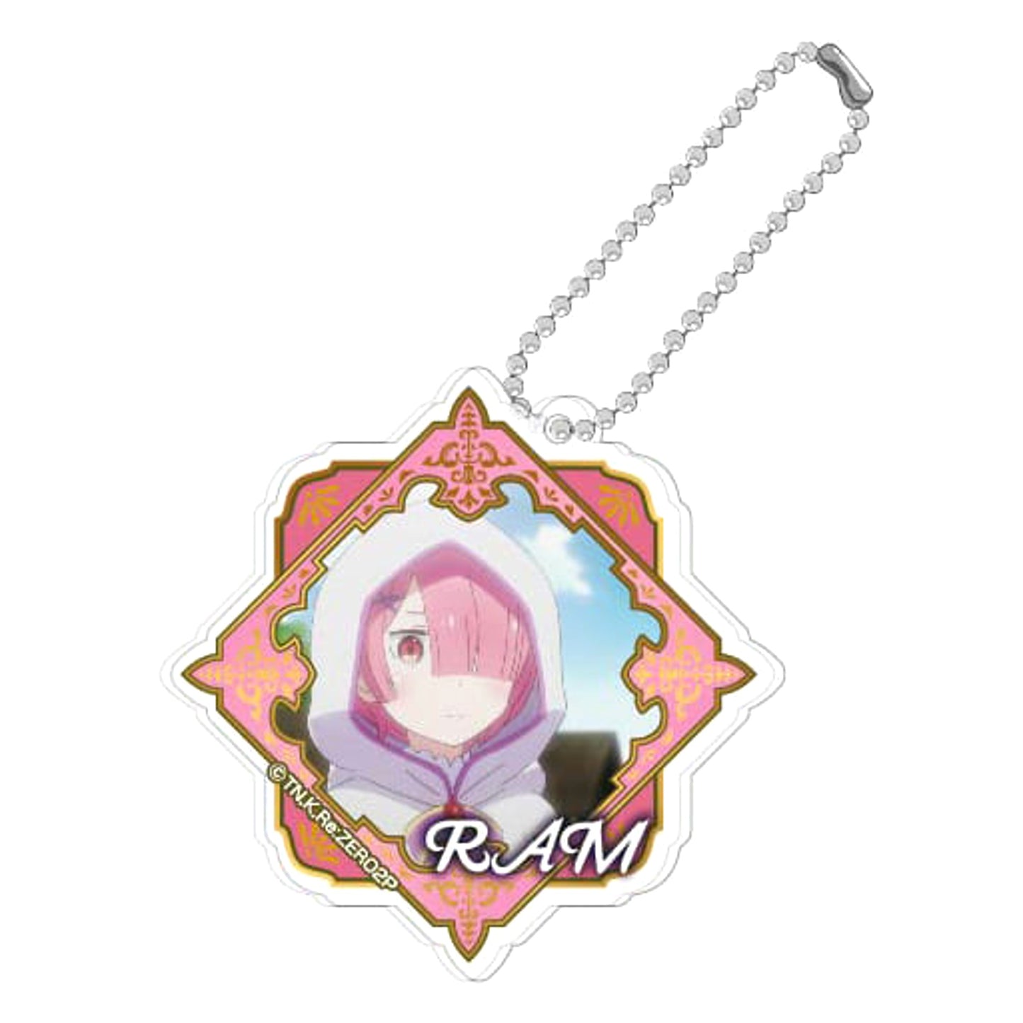 Re:ZERO -Starting Life in Another World- Ram J Decofure Acrylic Keychain Vol.3 Ram BOX Keychains [USED]