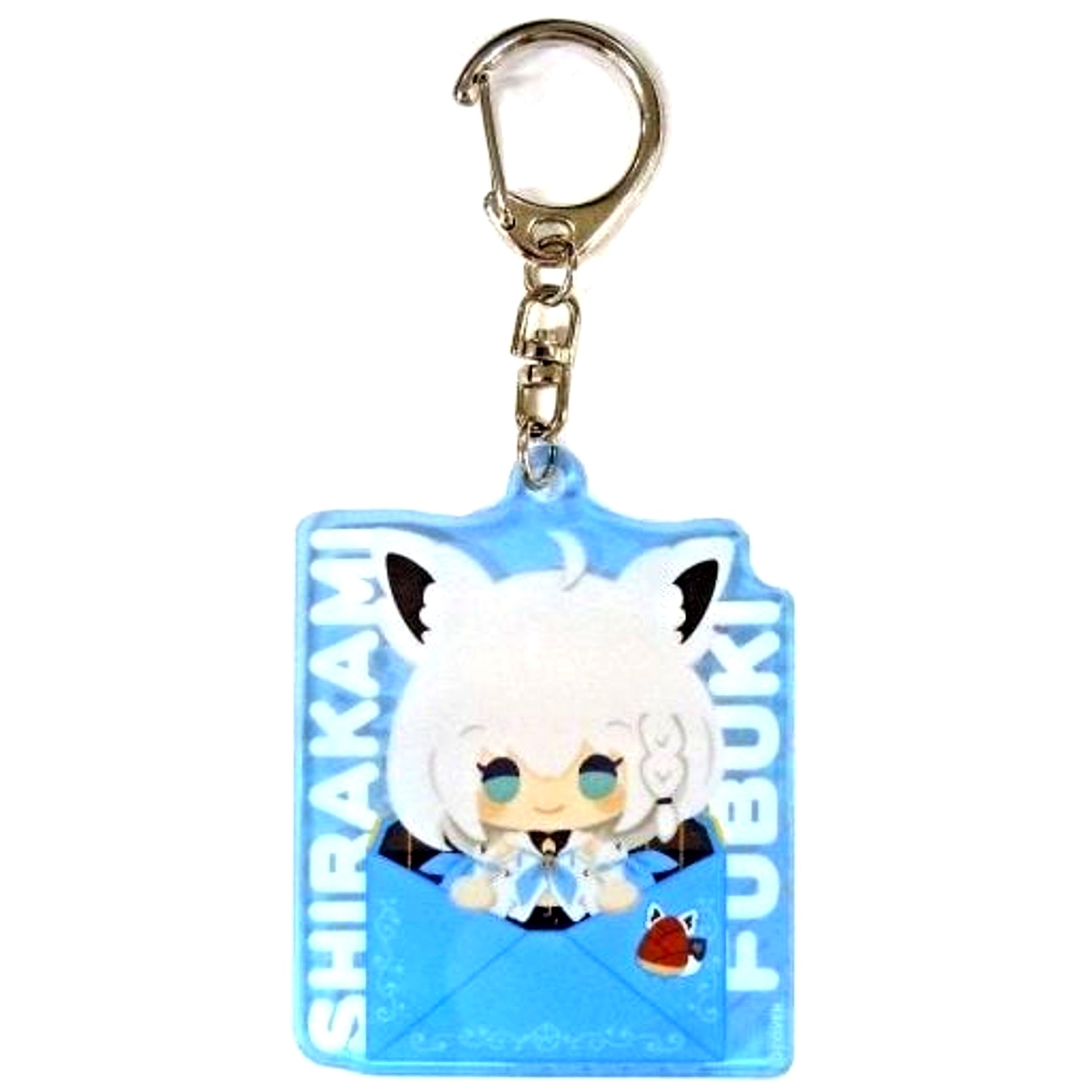 Shirakami Fubuki Hololive from 1st Acrylic Keychain hololive 1st Generation 3rd Anniversary LIVE from 1st [USED]
