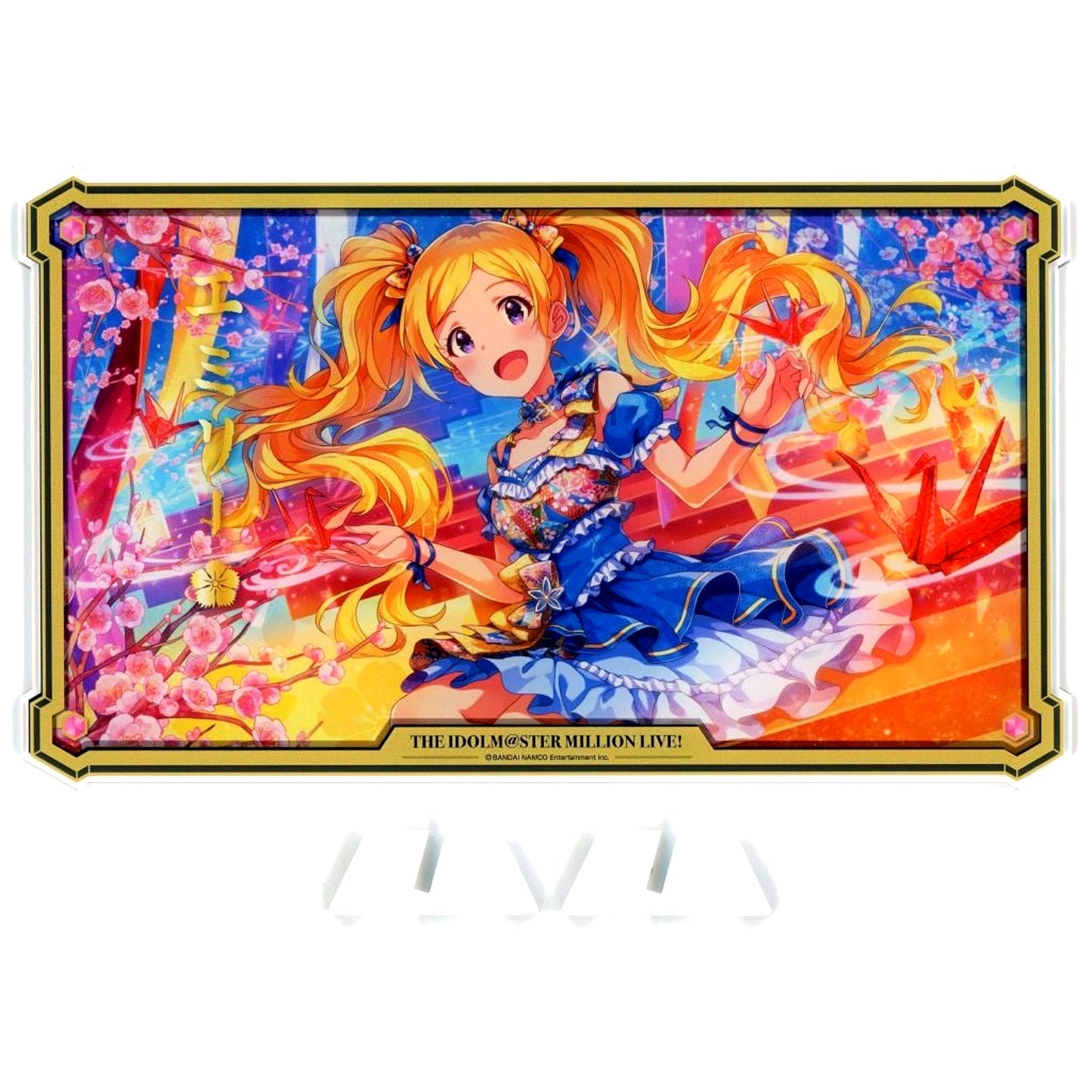 Emily Stewart Rin toshite Hanayaka ni THE IDOLM@STER MILLION LIVE! Acrylic Stand THE IDOLM@STER Official Shop Kuji MASTER Prize A [USED]
