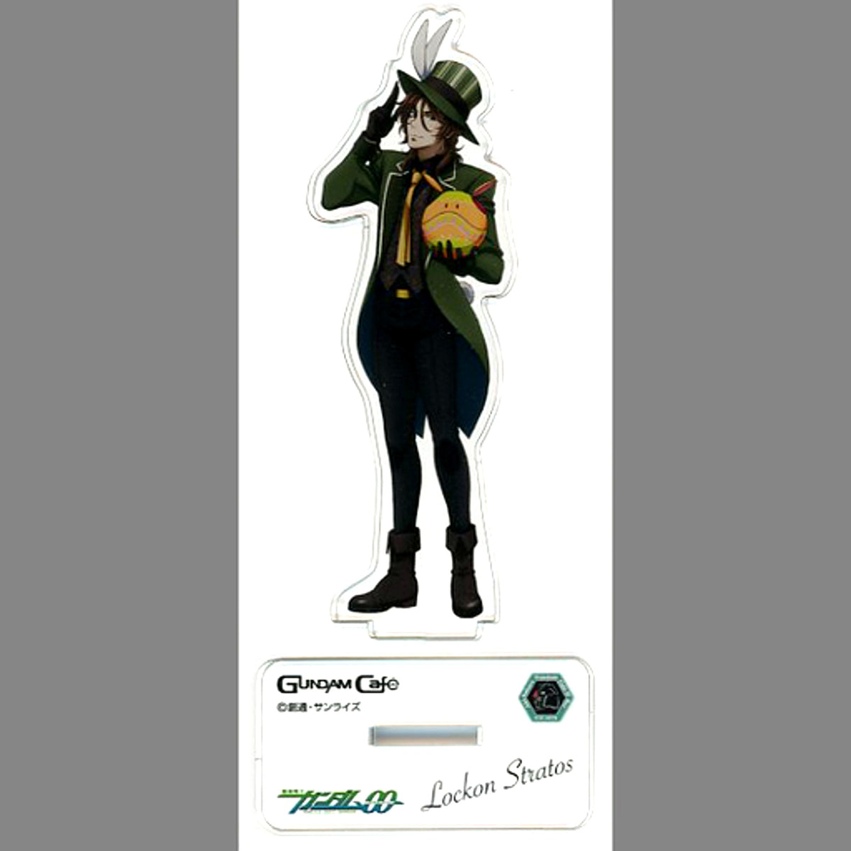 Lockon Stratos, Gundam MODEL SHEET AS Acrylic Stand Mobile Suit Gundam 00 Easter Fair GUNDAM Cafe Exclusive [USED]