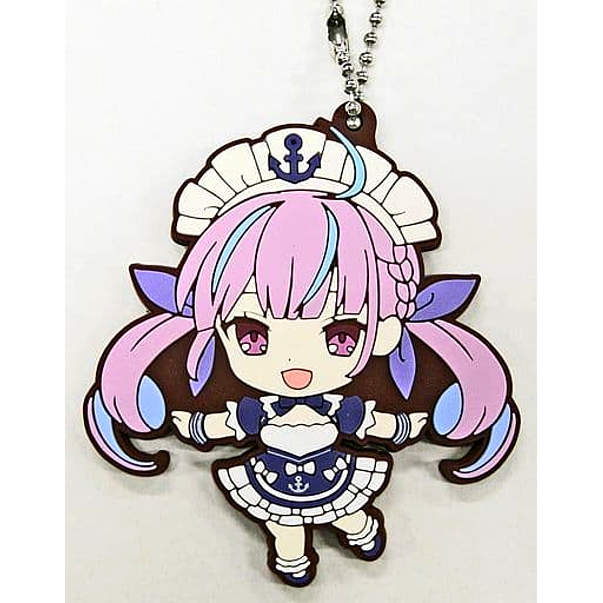 Virtual YouTuber hololive Minato Aqua Capsule Rubber Mascot Collection Premium Bandai Exclusive [USED]
