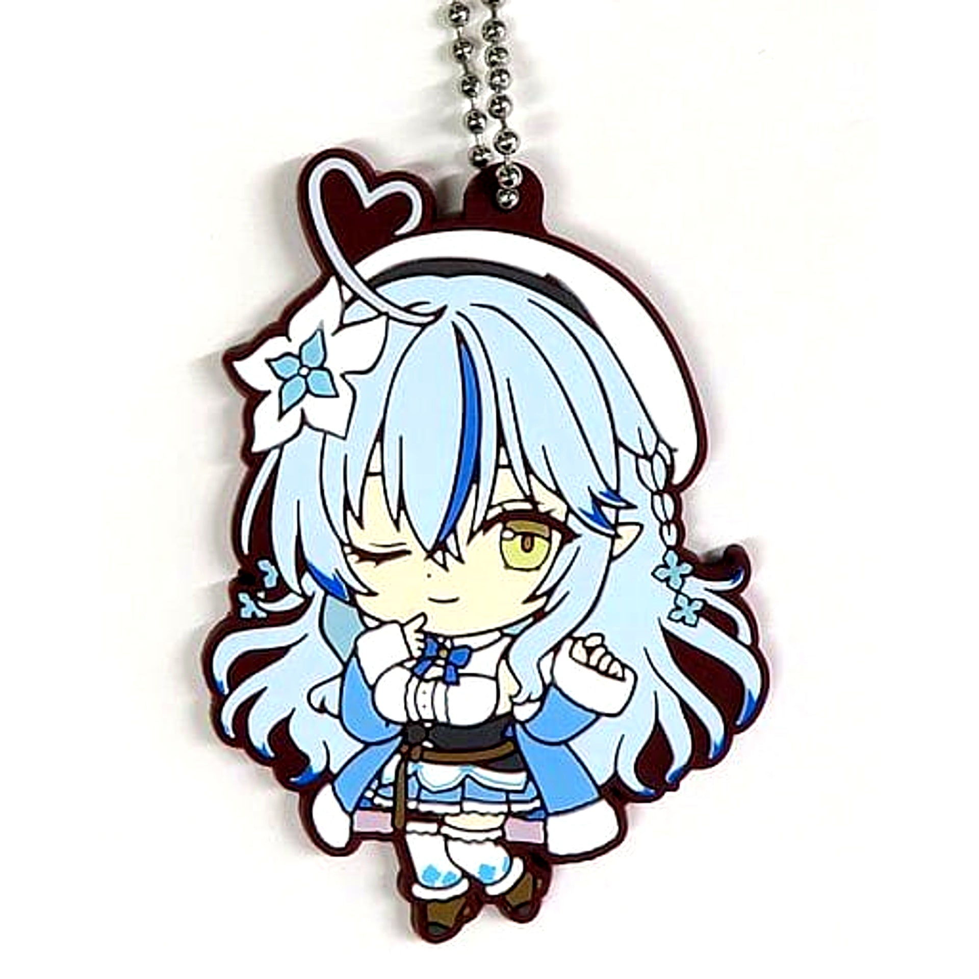 Virtual YouTuber hololive Yukihana Lamy Capsule Rubber Mascot Collection Premium Bandai Exclusive [USED]