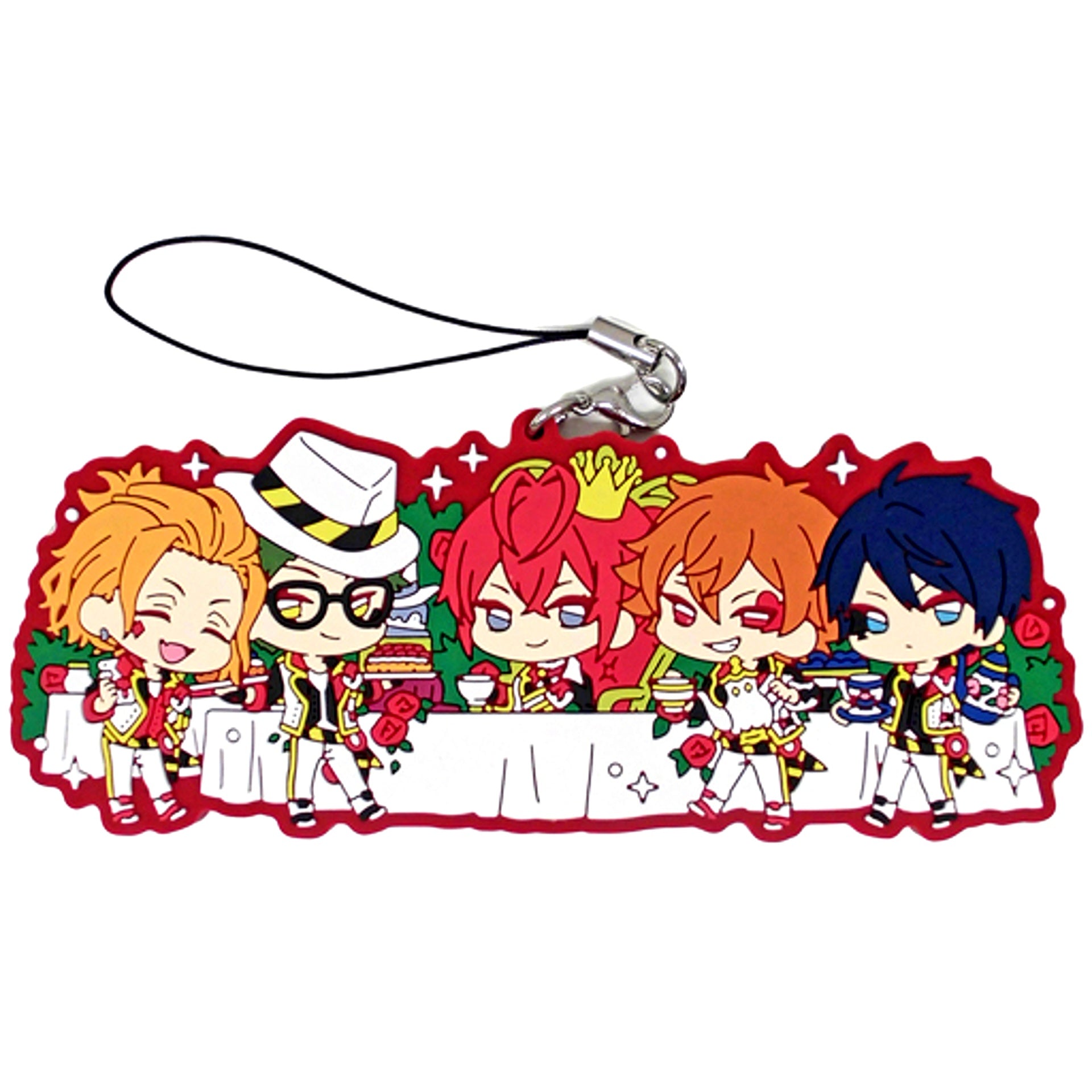 Heartslabyul Dormitory Disney Twisted Wonderland Wachatto! Rubber Strap Collection [USED]