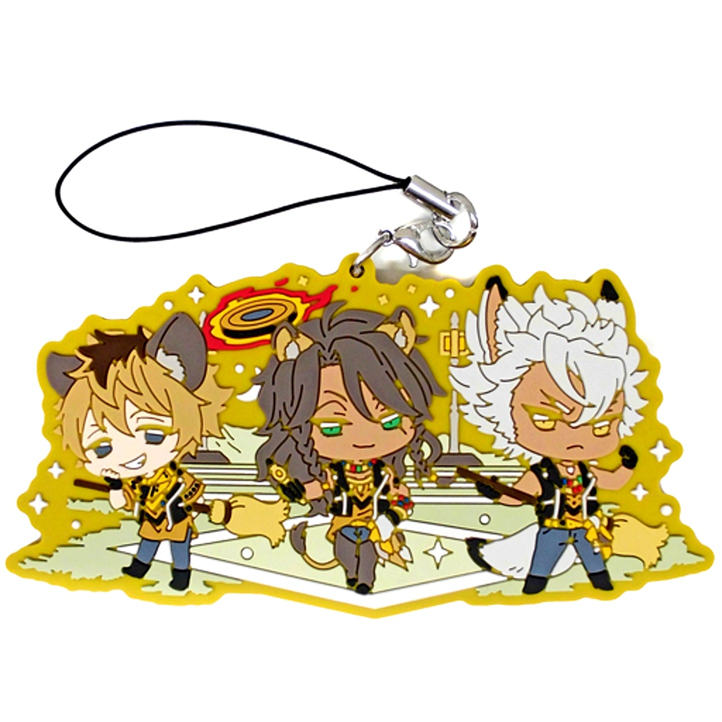 Savanaclaw Dormitory Disney Twisted Wonderland Wachatto Rubber Strap Collection [USED]