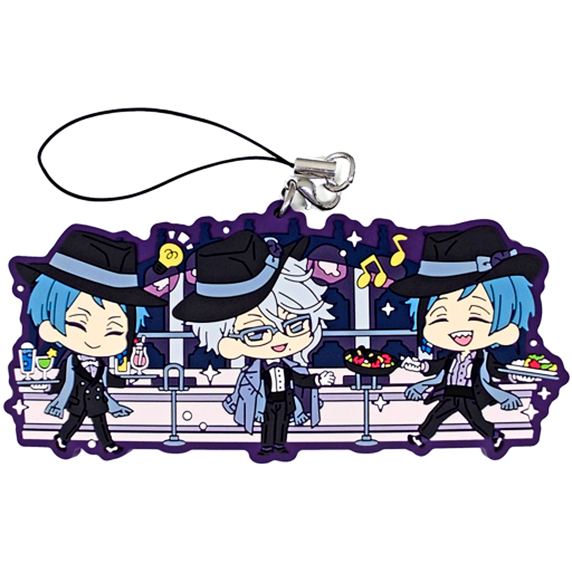 Octavinelle Dormitory Disney Twisted Wonderland Wachatto Rubber Strap Collection [USED]