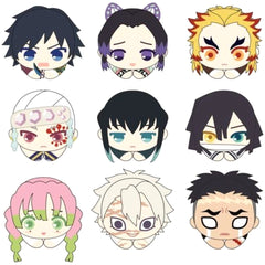 Demon Slayer: Kimetsu no Yaiba Giyu Tomiokau & Others Hagu Chara Collection 6 All 9 Types Set Keychains [USED]